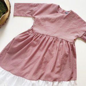 Kipp Tiered Blush Dress | Size 8